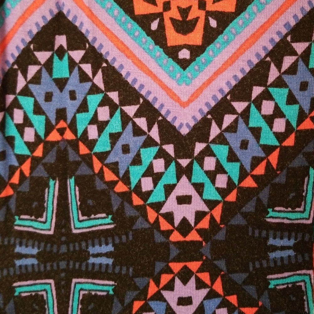 Express size S tribal pattern sundress